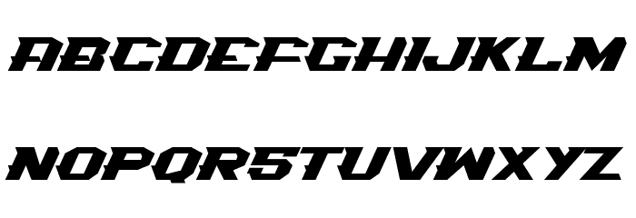 Spiky-016 Font LOWERCASE