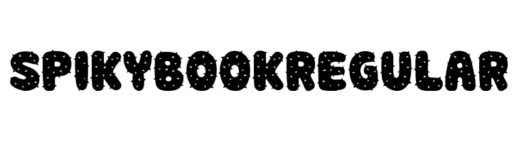 Spiky Book Regular  免费字体下载