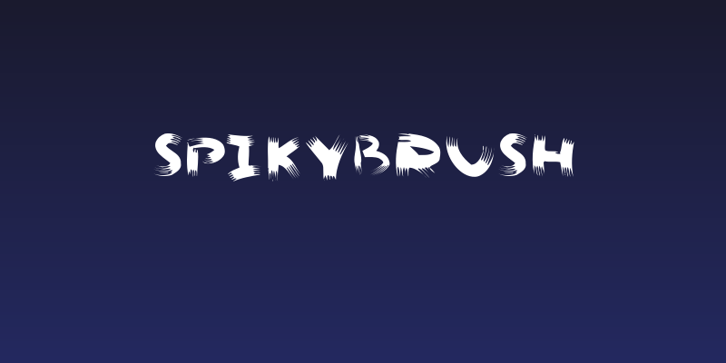 SpikyBrush Social Header