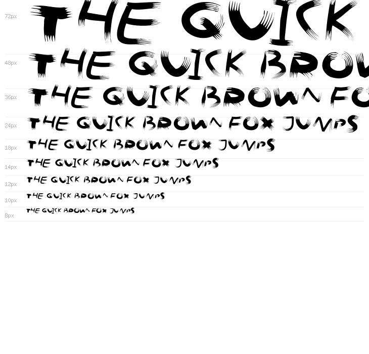 SpikyBrush Waterfall