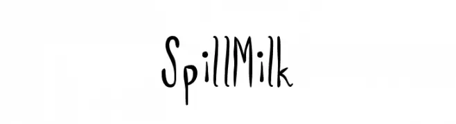 SpillMilk  नि: शुल्क फ़ॉन्ट्स डाउनलोड
