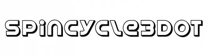 SpinCycle3DOT  Descarca Fonturi Gratis