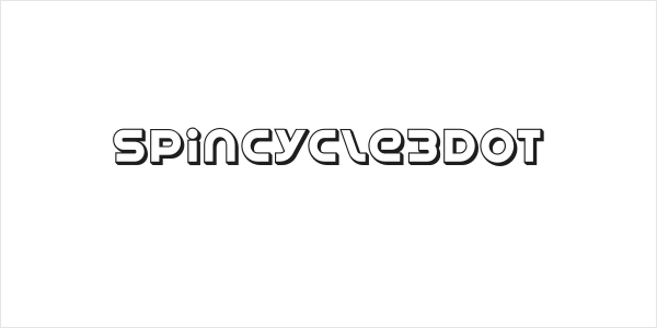 SpinCycle3DOT Logo