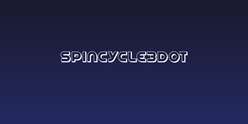 SpinCycle3DOT Social Header