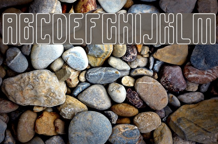 Spinach Outline Font examples