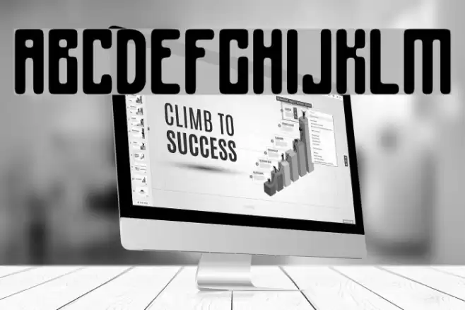 Spinach Schriftart examples