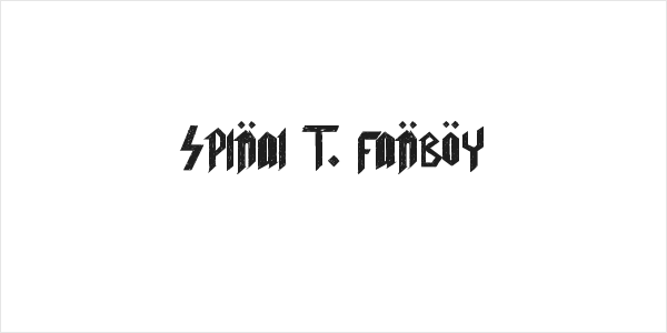Spinal T. FanBoy Logo