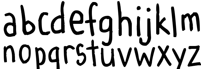 Spindly Legs Font LOWERCASE