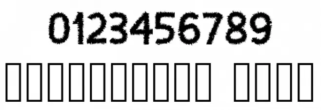 Spine Font OTHER CHARS