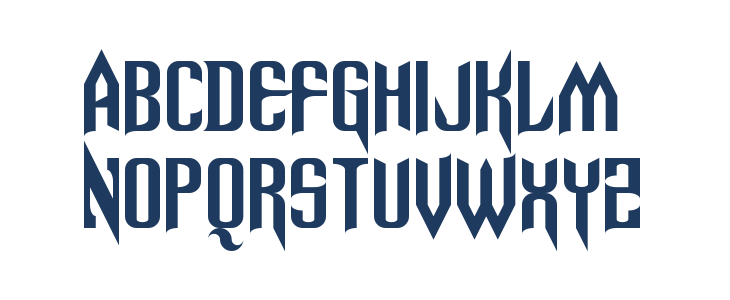 Spinebiting Regular Lowercase