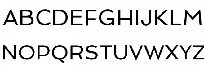 Spinnaker Schriftart Groß