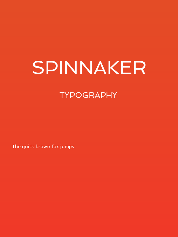 Spinnaker Poster
