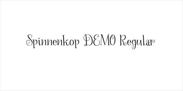 Spinnenkop DEMO Regular Logo