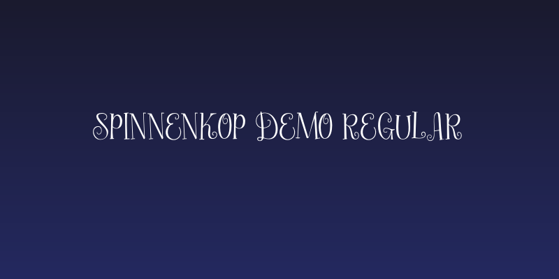 Spinnenkop DEMO Regular Social Header