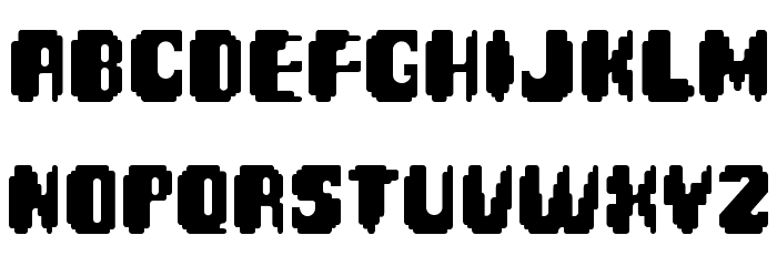 Spinner Font LOWERCASE