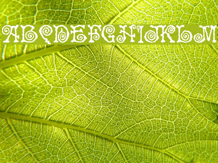 Spinstee Font examples