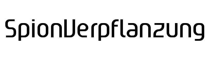 SpionVerpflanzung  Descarca Fonturi Gratis
