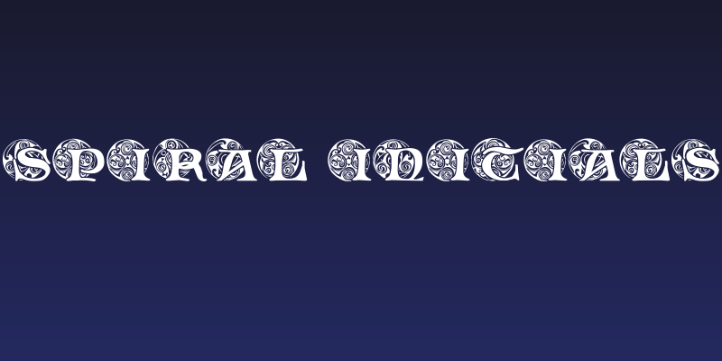 Spiral Initials Social Header