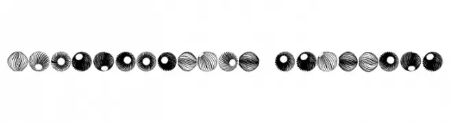 Spiral Object 3D Regular  Fuentes Gratis Descargar