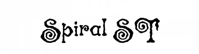 Spiral ST  font caratteri gratis
