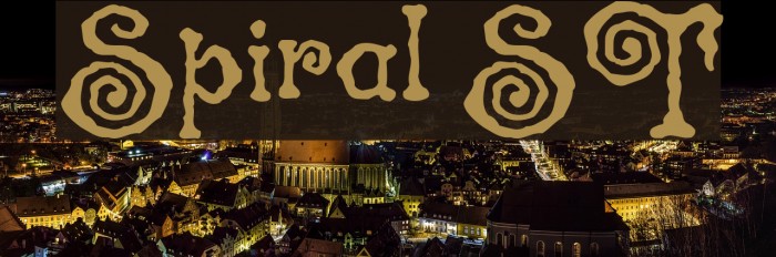 Spiral ST Font examples