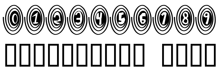 SpiralOdellic Font OTHER CHARS