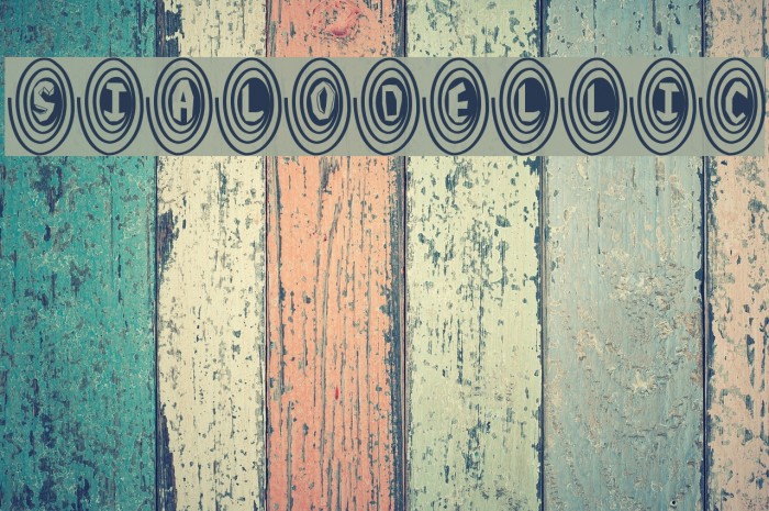 SpiralOdellic Font examples