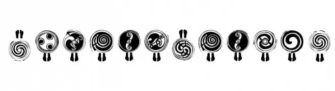 SpiralTraces  Скачать бесплатные шрифты