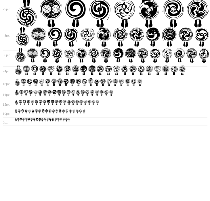 SpiralTraces Waterfall