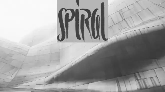 Spiral フォント examples
