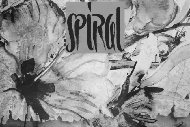 Spiral フォント examples