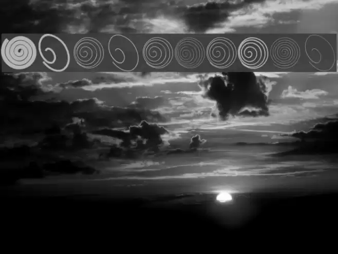 Spiralicus Font examples