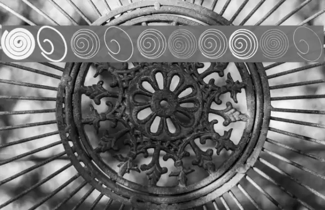 Spiralicus Font examples