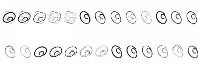 SpiralnauticsTwo फ़ॉन्ट लोअरकेस