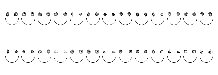 SpiralusFaces Font LOWERCASE