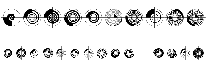 SpiralusKrux Font OTHER CHARS