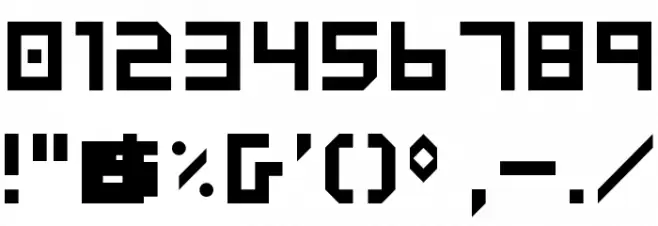 Spire NBP Font OTHER CHARS