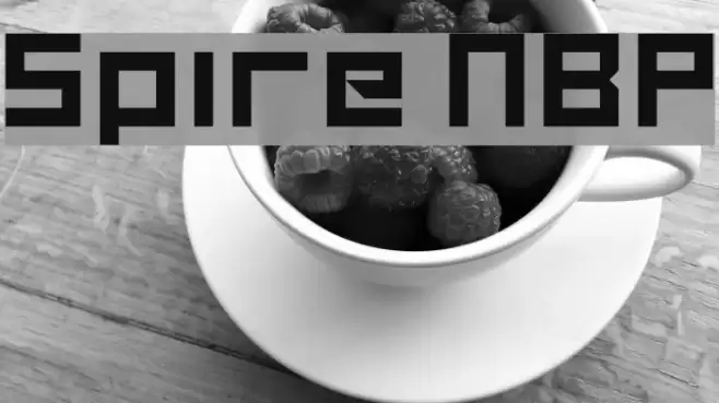 Spire NBP Font examples