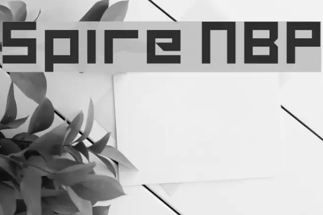 Spire NBP Font examples