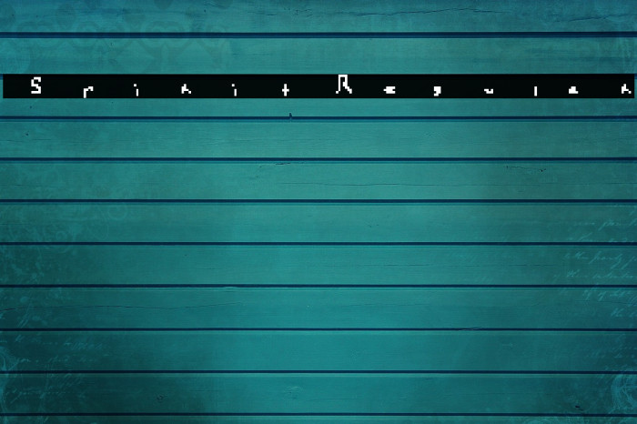 Spirit Regular Font examples
