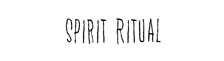 Spirit Ritual Font