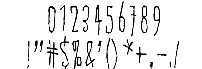 Spirit Ritual Font OTHER CHARS