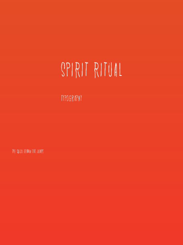 Spirit Ritual Poster