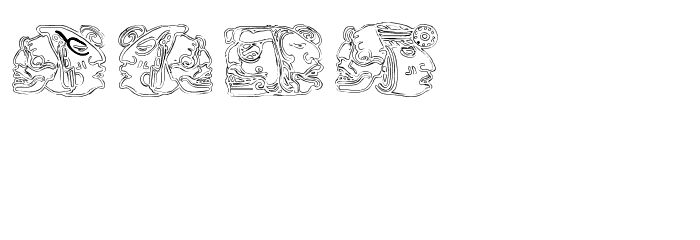 Spirit of Montezuma Five Font OTHER CHARS