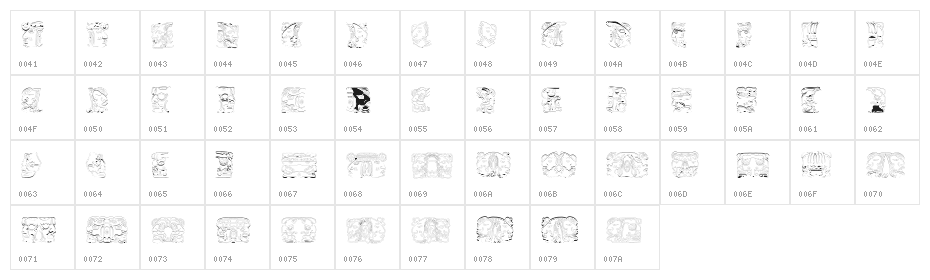 Spirit of Montezuma Character Map