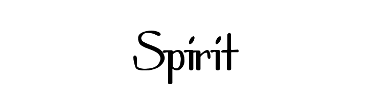 Spirit फ़ॉन्ट