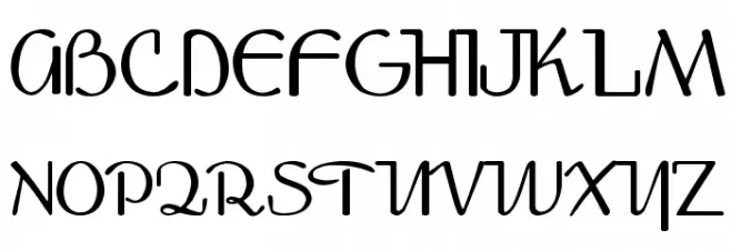 Spirit フォント 大文字