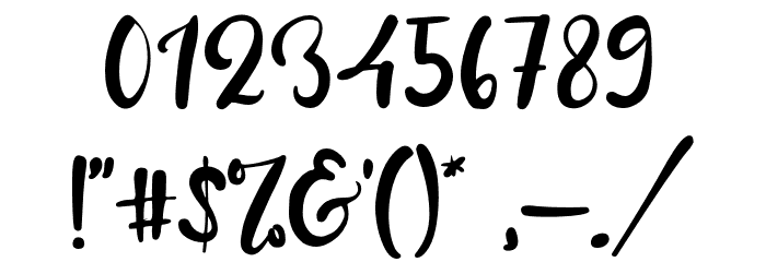 SpiritDay Font OTHER CHARS