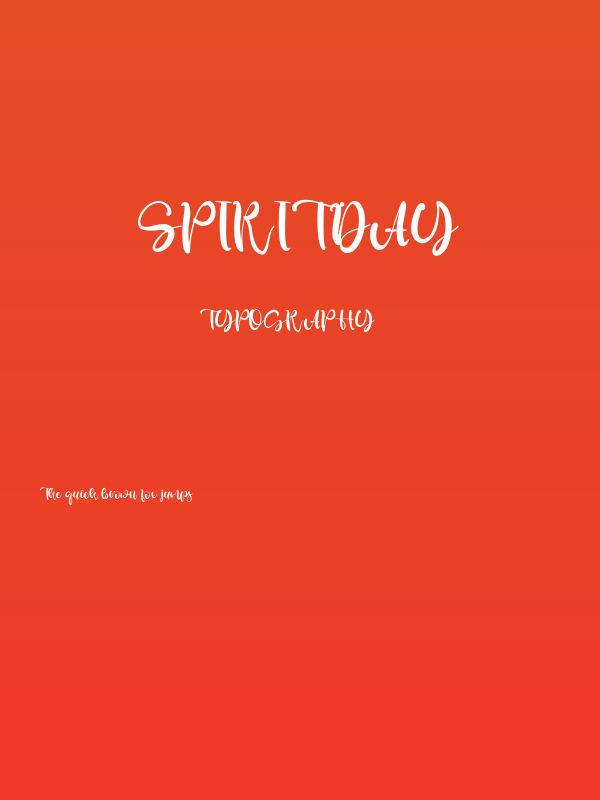 SpiritDay Poster