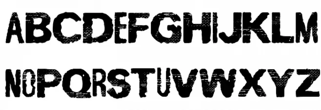 SpiritGinger Шрифта ВЕРХНИЙ